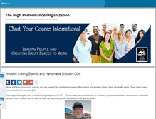 Tablet Screenshot of highperformanceorganization.com